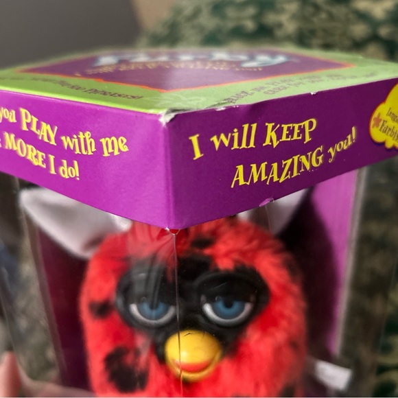Vintage furby lady bug red black blue eyes 1999 - Picture 7 of 8